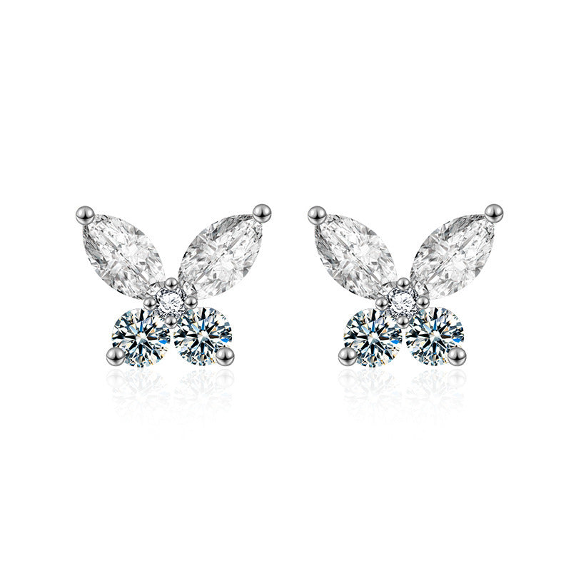 Stylish Simple And Versatile Women's Butterfly Studs