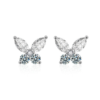 Stylish Simple And Versatile Women's Butterfly Studs