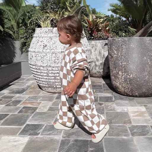 Baby Long Climbing European And American Male And Female Baby One-piece Outer Wear - MIQ Store