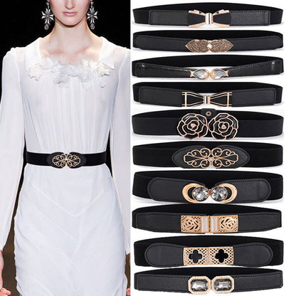 Women's Elastic Waistband Fashion Stretch