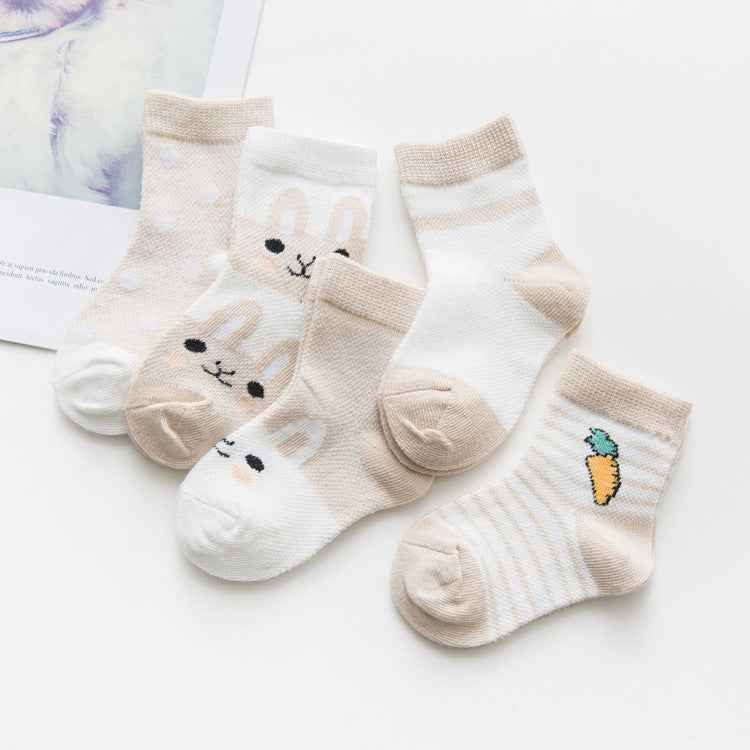 Cotton breathable male and female baby socks - MIQ Store