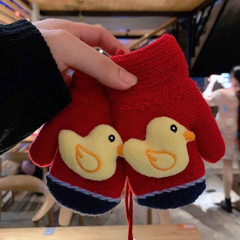 Children's Winter Female 1-8 Years Old Warm Male Baby Gloves - MIQ Store