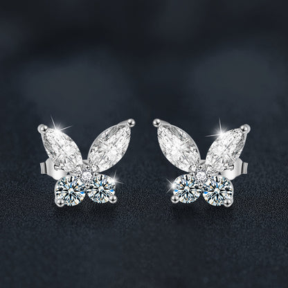 Stylish Simple And Versatile Women's Butterfly Studs