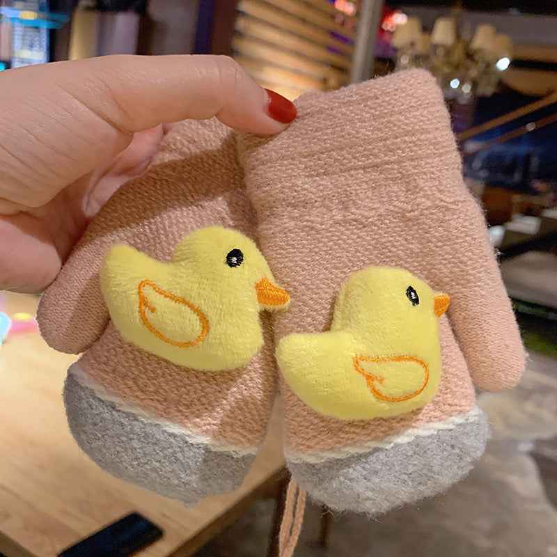 Children's Winter Female 1-8 Years Old Warm Male Baby Gloves - MIQ Store