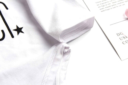 Letter Long-sleeved T-shirt Male Baby Jumpsuit - MIQ Store