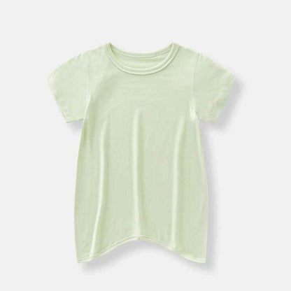 Baby Modal Pajamas Baby Short Sleeve Thin Bodysuit