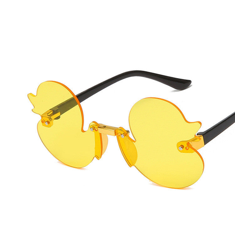 Children's Sunglasses Boy Baby Cute Cartoon Duck Shape