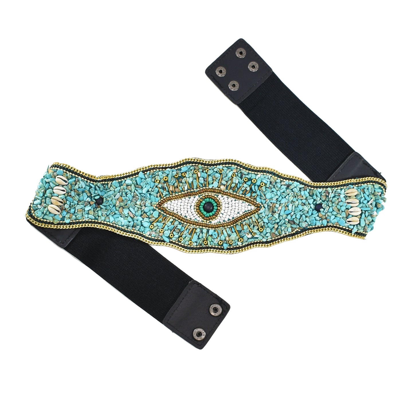 New Ethnic Style Belt Bead Stone Material