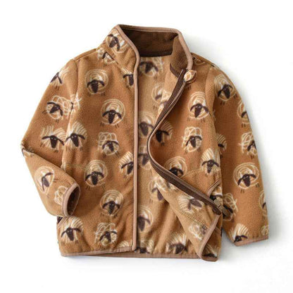 New Dinosaur Print Thin Male Baby Jacket - MIQ Store