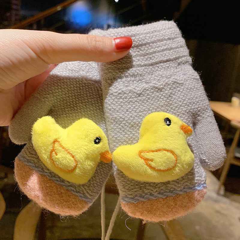 Children's Winter Female 1-8 Years Old Warm Male Baby Gloves - MIQ Store