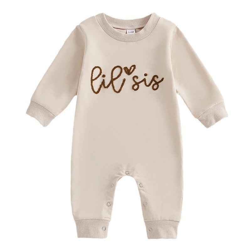 Baby Jumpsuit Baby Girl Simple Onesie