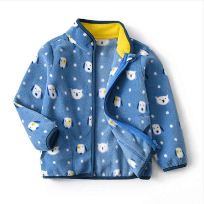New Dinosaur Print Thin Male Baby Jacket - MIQ Store