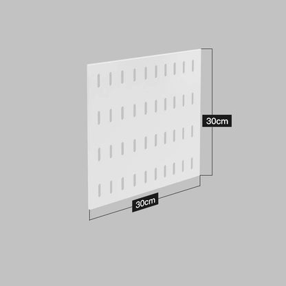 Stainless Steel Kitchen Wall Mounted Kitchen Storage Rack Hole Plate - MIQ Store