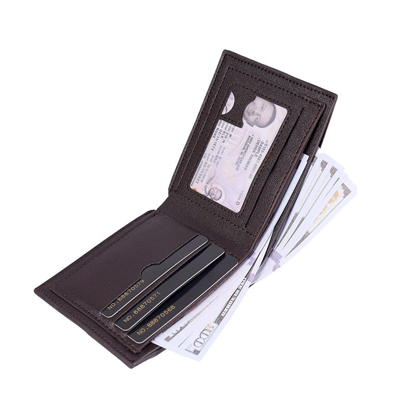 Two-fold Thin Retro Fashion Wallet