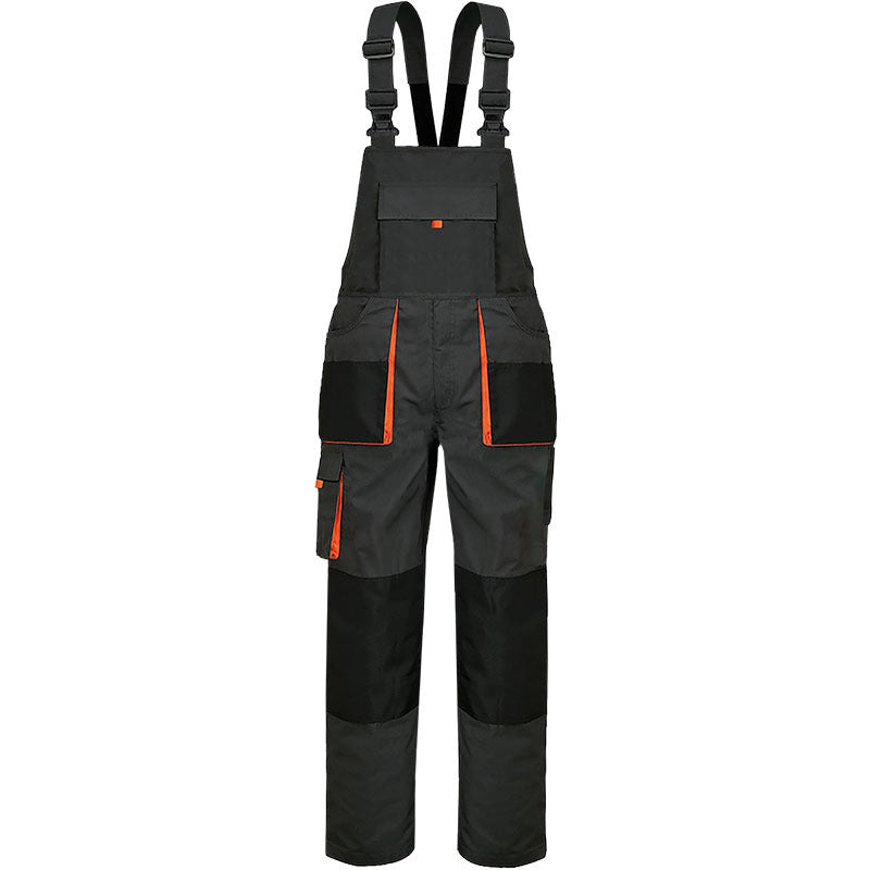 Multi-pocket Overalls Suit Wear-resistant One-piece