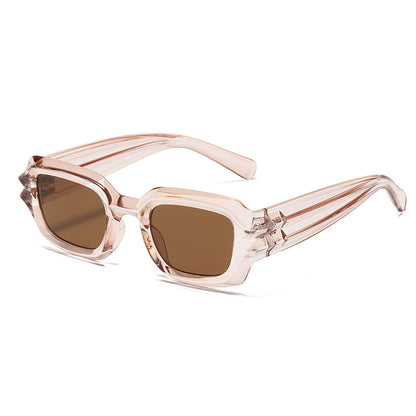 New Fashion Square Personality Candy Color Sunglasses