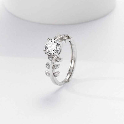 1 Carat Light Luxury High-sensitivity Ring For Female Index Finger - MIQ Store
