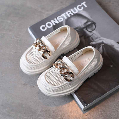 Hollow Breathable Casual Shoes Male Baby Show Shoes In Big Kids - MIQ Store