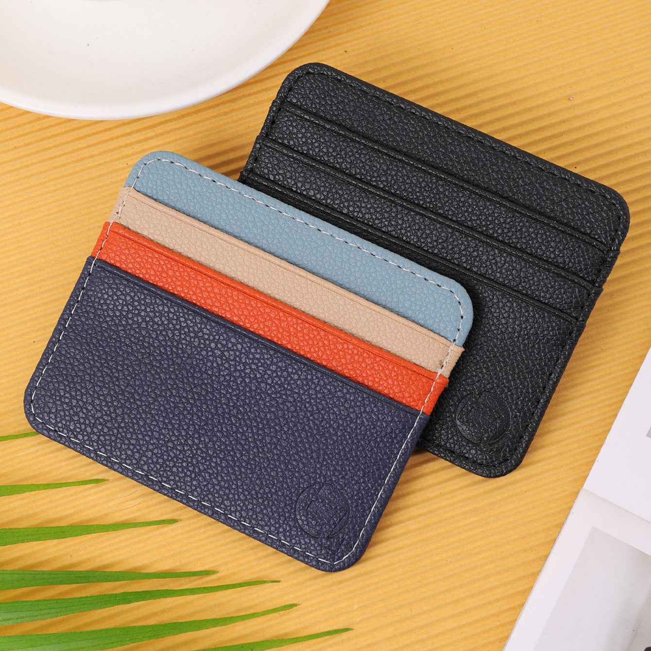 Fashion Minimalist Creative Ultra-thin Color Matching Card Holder