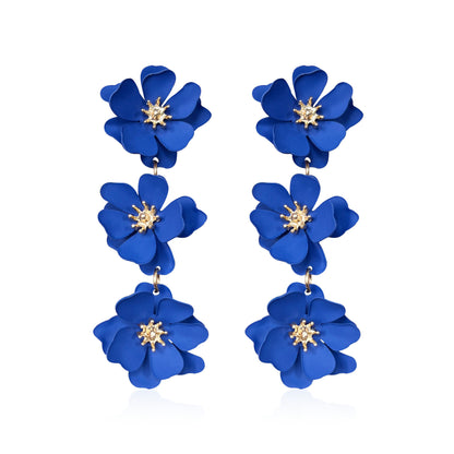 European And American All-matching Fashion Long Bohemian Temperament Earrings