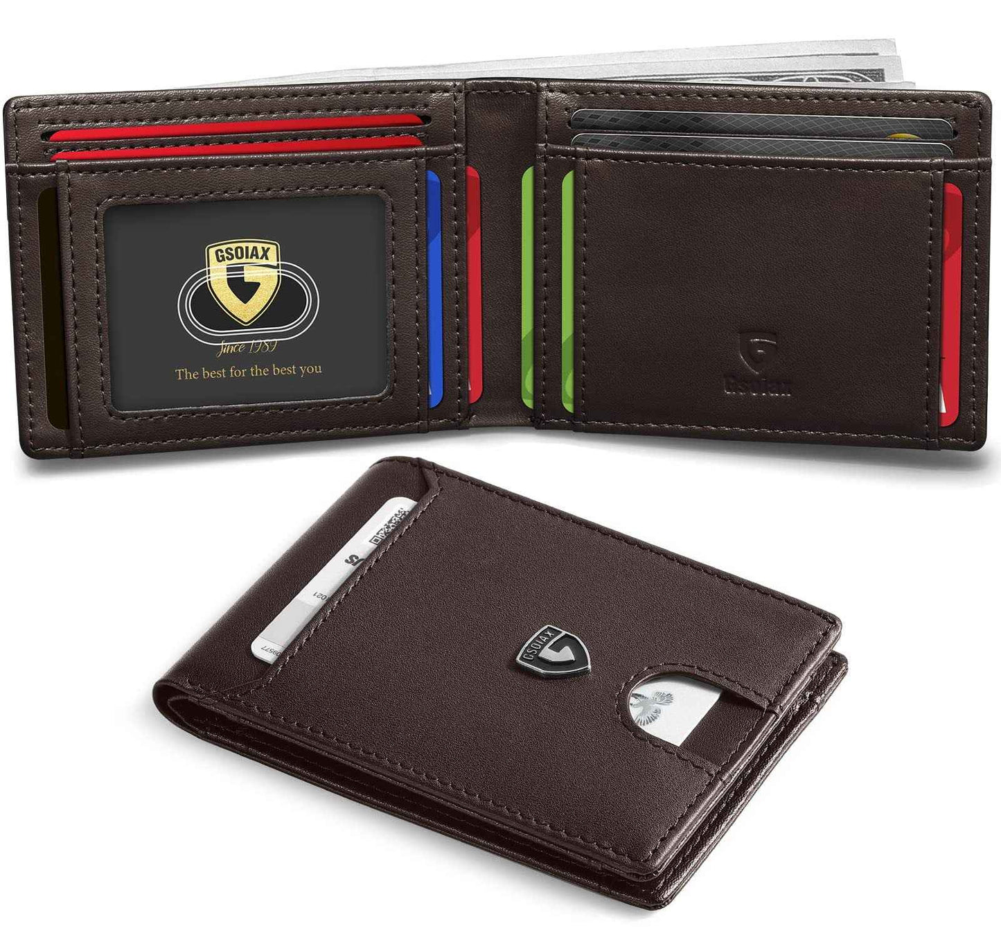 Card Holder Light Luxury Business Bag Wallet Men