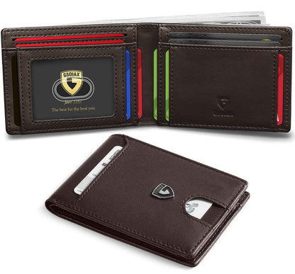 Card Holder Light Luxury Business Bag Wallet Men