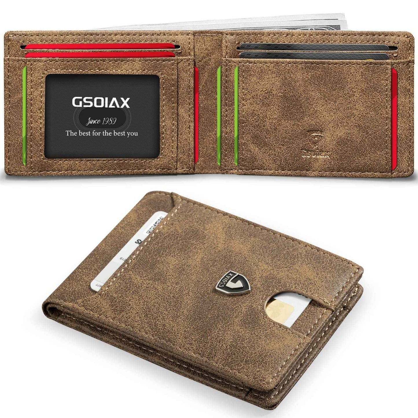Card Holder Light Luxury Business Bag Wallet Men