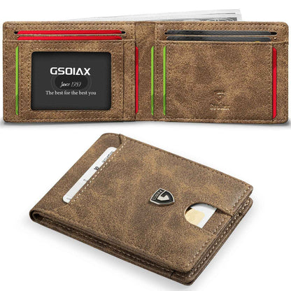 Card Holder Light Luxury Business Bag Wallet Men
