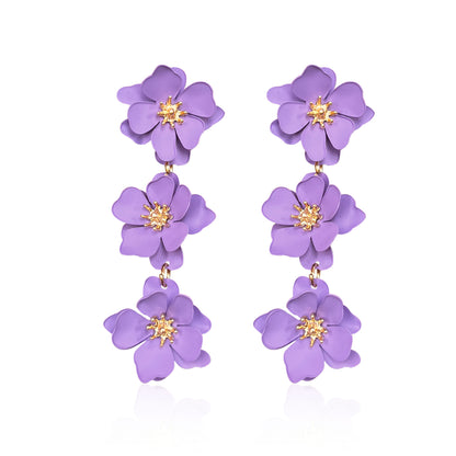 European And American All-matching Fashion Long Bohemian Temperament Earrings
