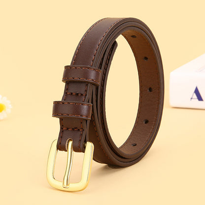 Women's Fashionable All-match Summer And Autumn Jeans Short Skirt Belt