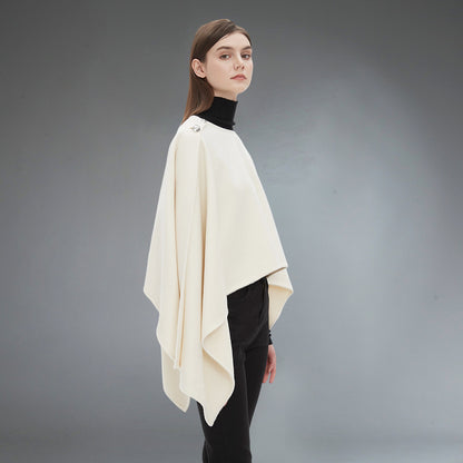 New Spring, Autumn And Winter Button Shawl