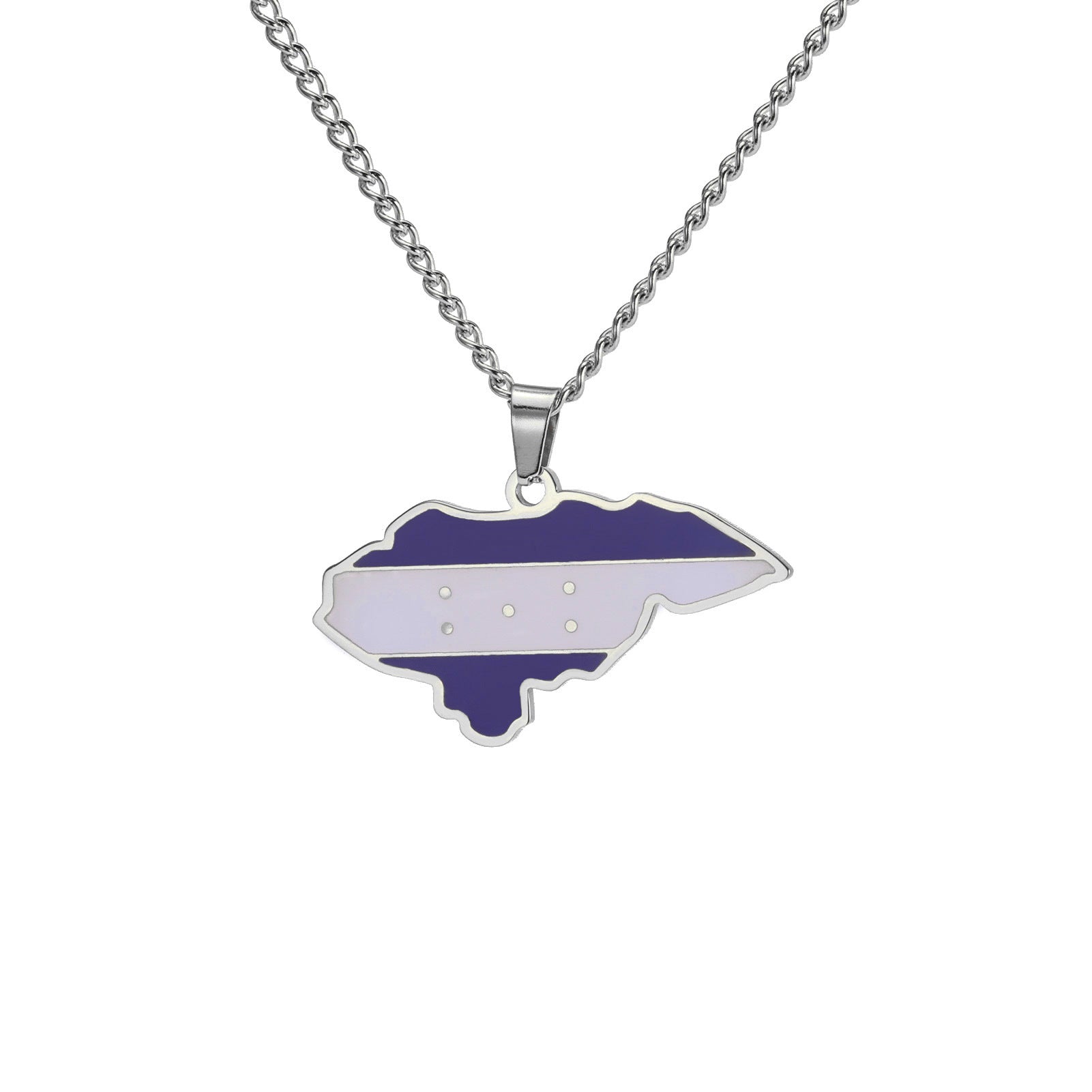 Women's Creative All-match Map Pendant Necklace