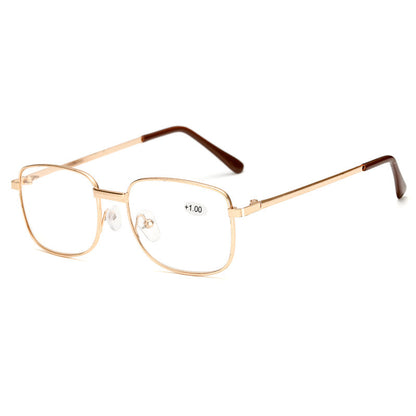 Fashion Resin Iron Foot Presbyopia Glasses