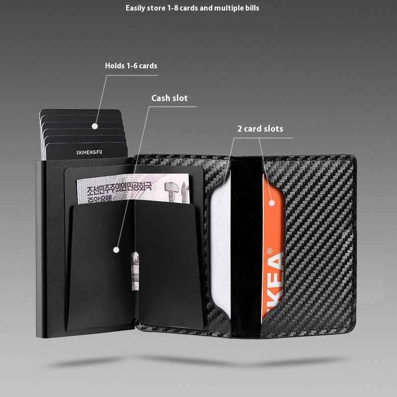 Pop-up Aluminum Alloy Card Package