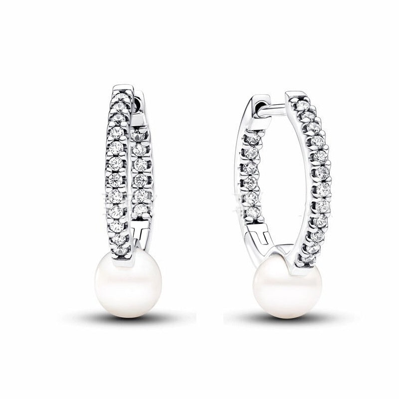 S925 Sterling Silver New Style Pearl Series Earrings