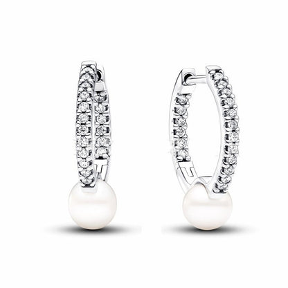 S925 Sterling Silver New Style Pearl Series Earrings