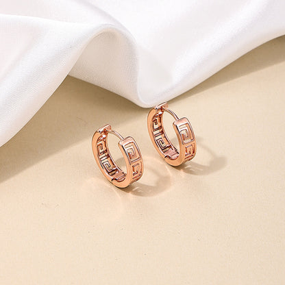 Summer Bowknot Small Cherry Versatile Daily Commute Female Earrings