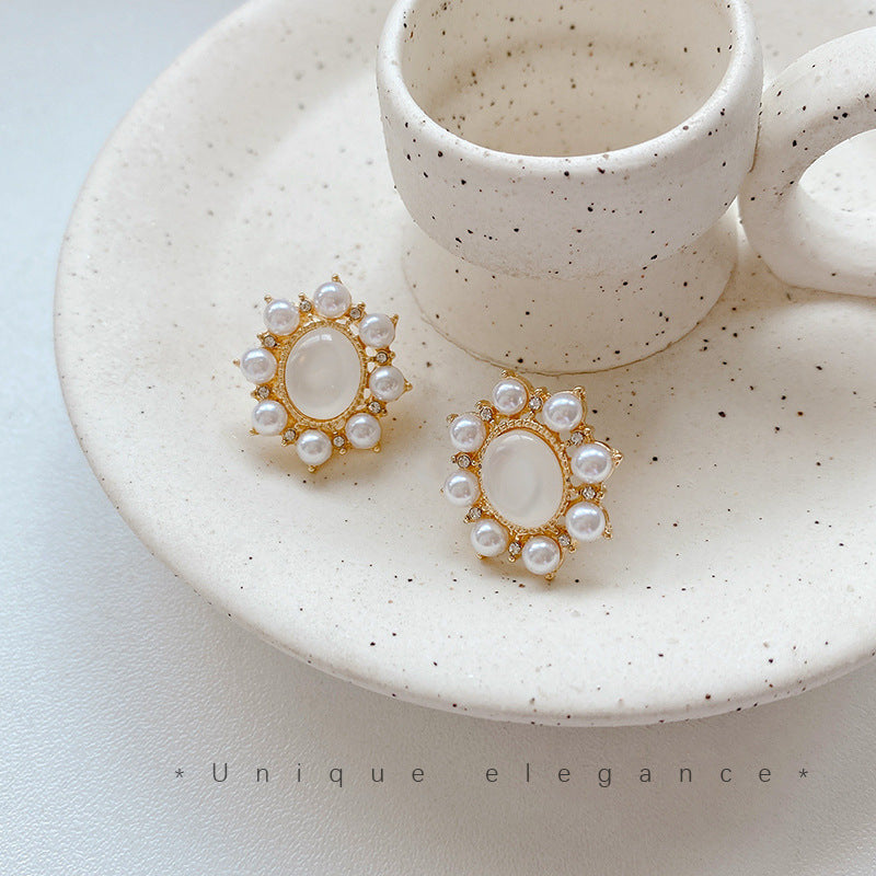 Korean Fashion Earrings Online Celebrity Live Streaming