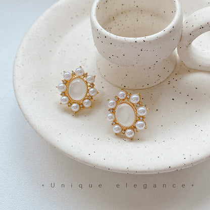 Korean Fashion Earrings Online Celebrity Live Streaming