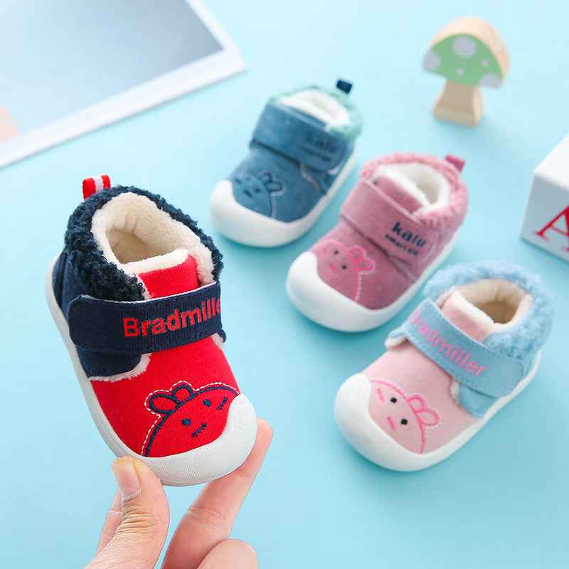 Baby Shoes Autumn And Winter New Season Models Male Baby Female Thickened - MIQ Store