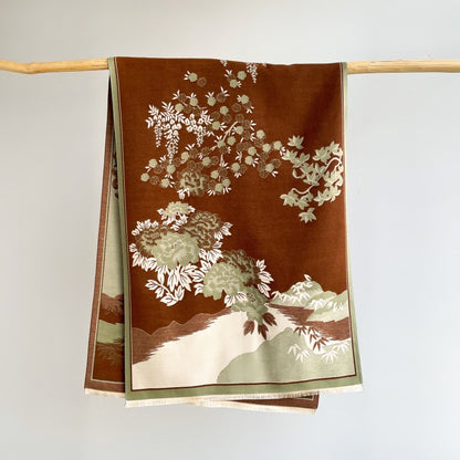 Shanshui Huanyu Winter Office Cashmere-like Warm Scarf