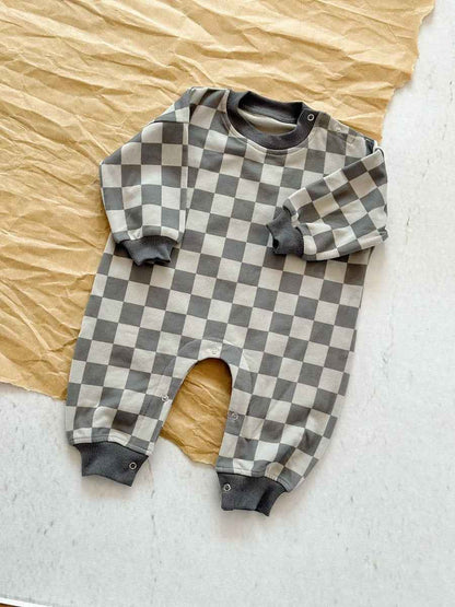 Baby Long Climbing European And American Male And Female Baby One-piece Outer Wear - MIQ Store