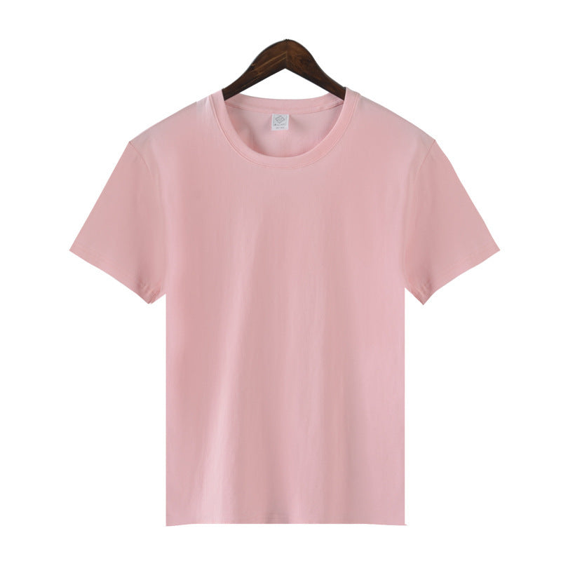 Versatile Cotton Casual Half Sleeve Round Neck T-shirt