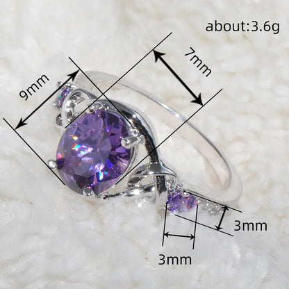 Women's European And American Oval Winding Ring