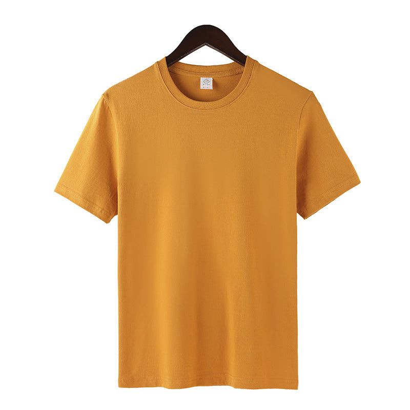 Versatile Cotton Casual Half Sleeve Round Neck T-shirt