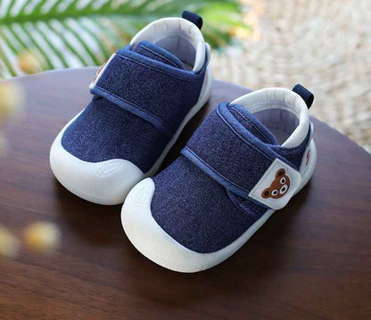 Toddler Shoes Male Baby Cotton Shoes Female Baby Soft Bottom Cloth Breathable - MIQ Store