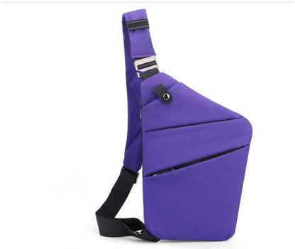 Canvas Chest Bags For Men And Women Across One Shoulder