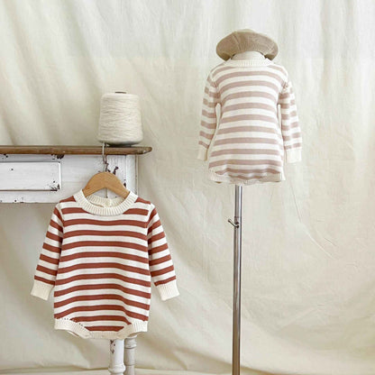 Newborn Male And Female Baby Autumn And Winter Rompers - MIQ Store