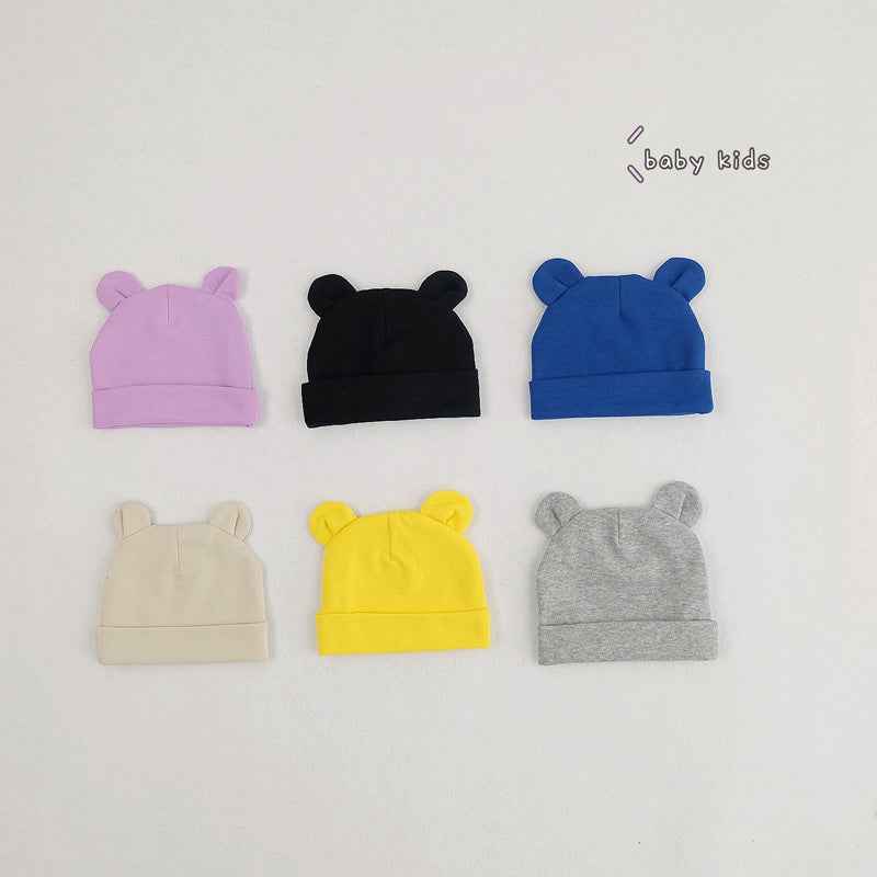 Newborn Male And Female Baby Cute Panda Ear Caps - MIQ Store