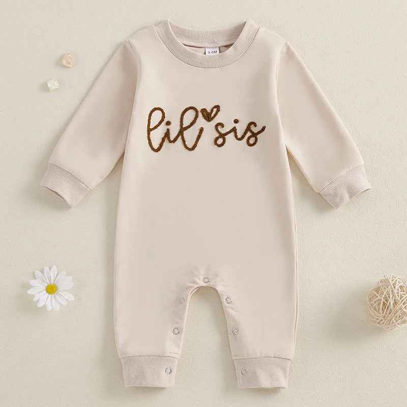 Baby Jumpsuit Baby Girl Simple Onesie